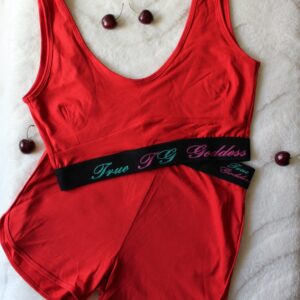 TG Shortset  - Red Cherry Bliss